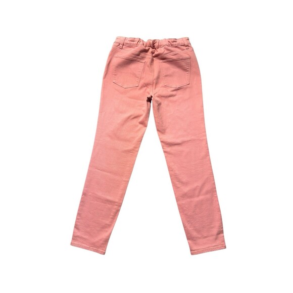 Talbots Flawless Slim Ankle Jeans Women’s 6 Pink Stretch Back Elastic Waist NWT - Picture 2 of 12